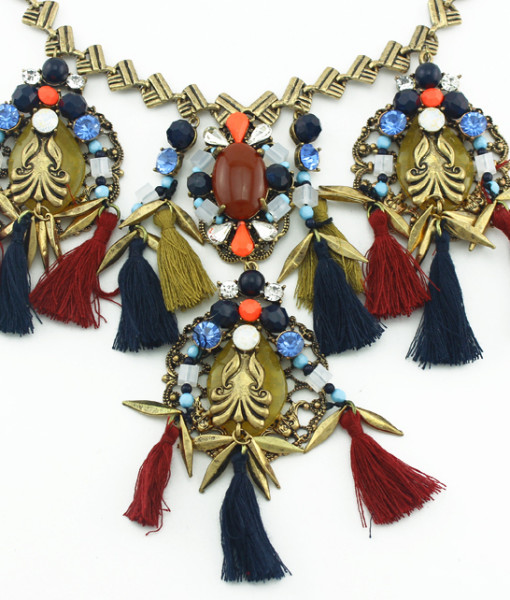 tussel necklace3