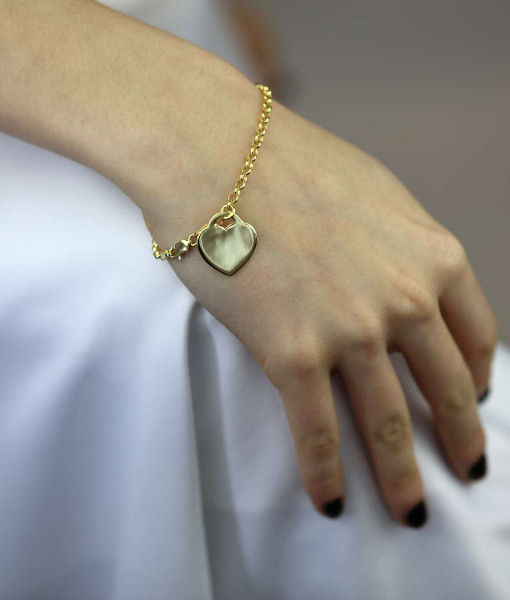 AC-0117_Gild_Plated_Silver_Engravable_Heart_Bracelet_View_1