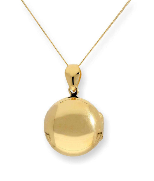 BKT-010-233_Gild_Dipped_Sterling_Silver_Engravable_Round_Locket_on_Chain_16_22_Inches