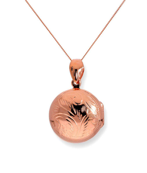 BKT-011-516_Rose_Gild_Dipped_Sterling_Silver_Round_Engraved_Locket_16_22_Inches