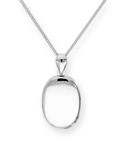 BKT-046-4DC_Sterling_Silver_4_Photo_Oval_Family_Locket_on_Chain_16_24_Inches