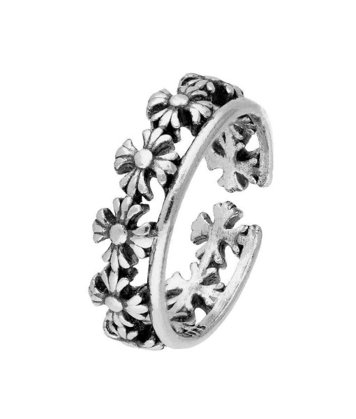 CHZ-1107_Sterling_Silver_Flowers_Toe_Ring