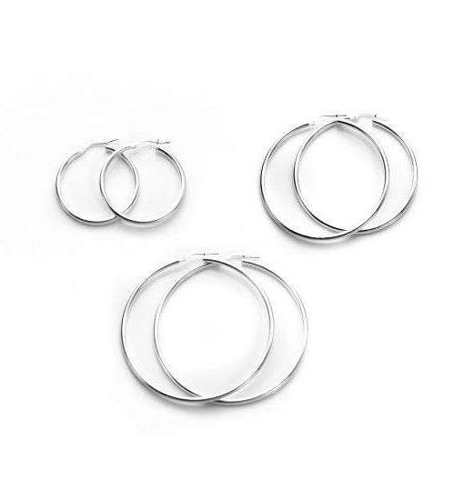 EARRING5_Sterling_Silver_Plain_Hoops_20mm