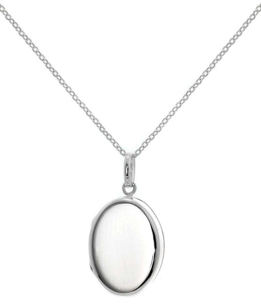 HAR-0485-CHZ-035_Sterling_Silver_Oval_Locket_Necklace_on_Chain