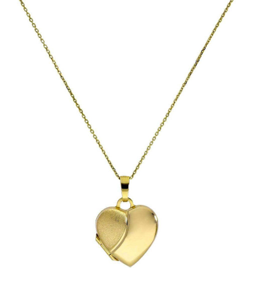 LBC-007-2BEL_9nm_Gild_Engravable_Two_Tone_Matt_Polished_Heart_Locket_on_Chain_16_20_Inches