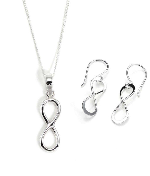 PSJ-INFINITY-SET_Sterling_Silver_Infinity_Loop_Earrings_Necklace_Set