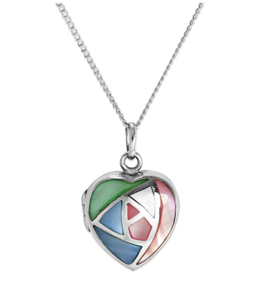 WRC-032-4DC_Sterling_Silver_Pastel_Coloured_Mother_of_Pearl_Heart_Locket_on_Chain_16_24_Inches